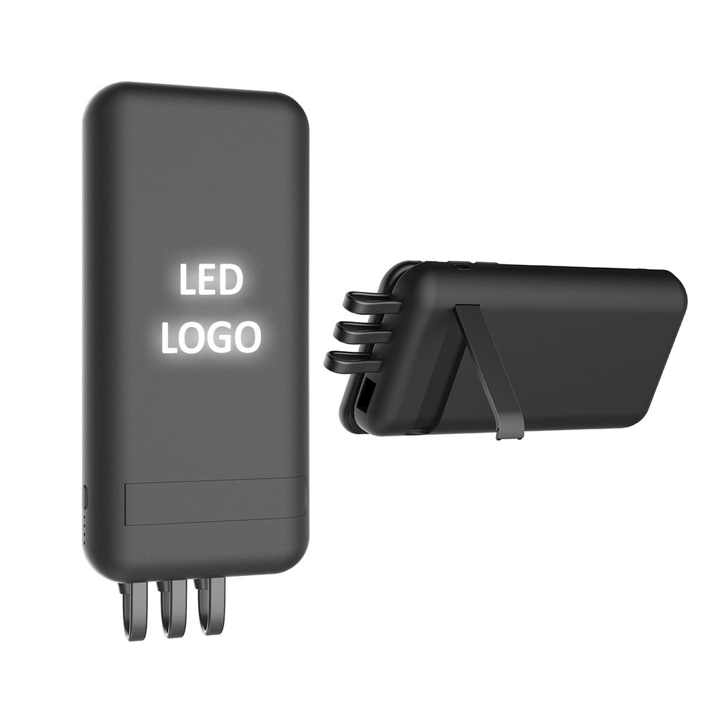 GripCharge 10K Pro – Vantuzlu LED Powerbank - Resim 1