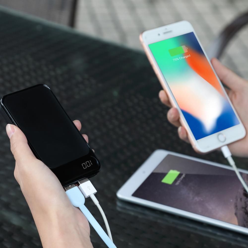 LumoCharge 10K LED Logolu Promosyon Powerbank - Resim 2