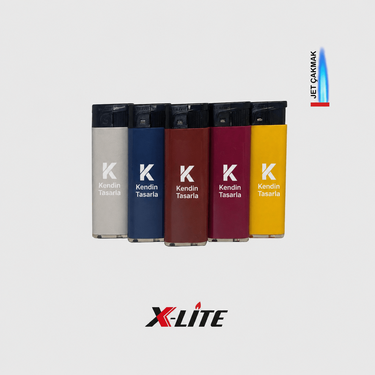 Xlite Rüzgar Promosyon Çakmak - Resim 1