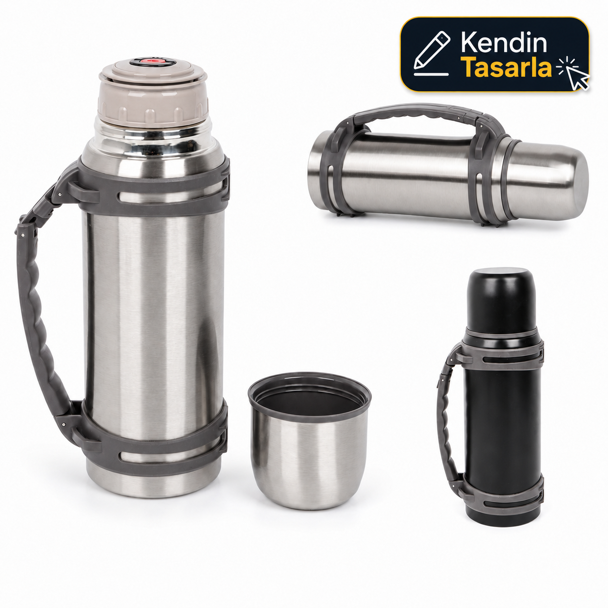 Kişiye Özel Çelik Termos 1300 ml